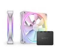 NZXT RF-D14DF-W1 - NZXT F140 RGB DUO in confezione doppia, PWM da 140 mm bianco