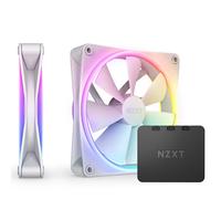 NZXT RF-D14DF-W1 - NZXT F140 RGB DUO in confezione doppia, PWM da 140 mm bianco