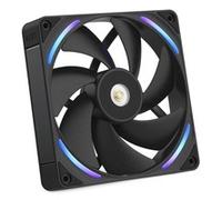NZXT F140X Ventola Performance - 140mm PWM RGB PC - Flusso aria & pressione max - Basso rumore - Telaio & pale LCP - Cuscinetto magnetico fluido - Spessore 30mm - Nero