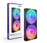 NZXT F240 RGB Core - Ventola RGB Monoscocca 240mm - Nero