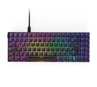 NZXT Function 2 MiniTKL 2024 - Tastiera da gioco ottica Tenkeyless compatta - RGB - Frequenza di polling 8K - Interruttori ottici lineari - Azionamento regolabile - Hot-Swap - Nera DE (QWERTZ)