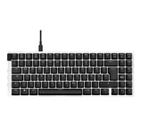 NZXT Function Mini TKL 2022 - Tastiera meccanica da gioco - Switch hot-swap compatibili MX - Cover in alluminio - Illuminazione RGB con profili macro e bordo - Gateron Red - Bianca DE (QWERTZ)