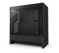 NZXT H5 Flow - Case per PC da gaming mid-tower ATX compatto - Flusso d'aria elevato - 2 ventole da 120 mm incluse - Supporto per radiatori da 360 mm (anteriore) e 240 mm (superiore) - Nero