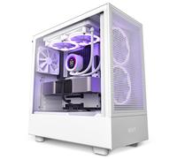 NZXT H5 Flow Cristal Templado USB-C/3.1 Blanca
