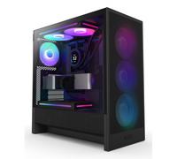NZXT H5 Flow RGB Midi Tower Nero (NZXT H5 FLOW MID RGB TOWER CASE BLACK)