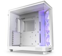 NZXT H6 Flow RGB Midi Tower PC Bianco ATX micro ATX Mini-ITX CC-H61FW-R1
