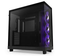 NZXT H6 Flow RGB Midi Tower PC Nero ATX micro ATX Mini-ITX CC-H61FB-R1