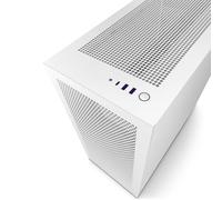 NZXT H7 Flow Vetro temperato USB 3.2 Bianco