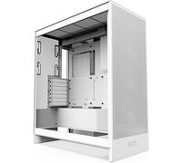 NZXT H7 Flow RGB | Case Airflow ATX mid-tower con ventole RGB | Ventole sul fondo per raffreddare la GPU | Unità ventola single-frame RGB da 360mm | Gestione cavi | Bianco