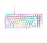 NZXT KB-101NW-DE tastiera Gaming USB Tedesco Bianco (Keyboard NZXT Function Elit