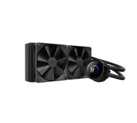 NZXT Kraken 240 - RL-KN240-B1 - Raffreddatore a liquido AIO per CPU da 240 mm - Display LCD quadrato da 1,54” personalizzabile per immagini, dati sulle prestazioni e altro - 2 ventole F120P - Nero