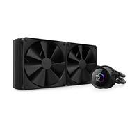 NZXT Kraken 280 - Dissipatore CPU AIO 280mm, LCD - Nero | AIO 280mm con LCD quadrato personalizzabile da 1.54 pollici. Monitora le temp o mostra arte, tutto gestito tramite CAM.