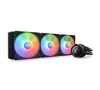 NZXT Kraken 360 RGB - Raffreddatore a liquido CPU AIO da 360 mm - Display LCD quadrato da 1,54" personalizzabile per immagini, metriche delle prestazioni - Pompa ad alte prestazioni - 3 ventole F120