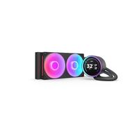 NZXT Kraken Elite 240 RGB - Raffreddatore a liquido per CPU AIO - Radiatore da 240 mm - Ventola core F240 RGB - LCD IPS da 2,72” personalizzabile - LGA 1700, 1200/115X, 1851 - AM5, AM4 - Nero