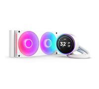 Ventola per PC NZXT Kraken Elite 240 RGB Processore Raffreddatore di liquidi tutto in uno 12 cm Bianco 1 pz [RL-KR24E-W2]