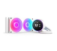 Ventola per PC NZXT Kraken Elite 240 RGB Processore Raffreddatore di liquidi tutto in uno 12 cm Bianco 1 pz [RL-KR24E-W2]