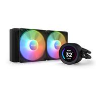 NZXT Kraken Elite 240 RGB RL-KR24E-B1-240mm AIO CPU Liquid Cooler - Display LCD personalizzabile da 2,3" per immagini, metriche delle prestazioni e altro - Pompa ad alte prestazioni - 2 ventole F120