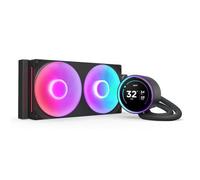 NZXT Kraken Elite 280 RGB - AIO CPU Liquid Cooler - 280mm Radiator - F280 RGB Core Fan - Customizable 2.72" IPS LCD Turbine Pump - Intel® LGA 1700, 1200/115X, 1851 - AMD® AM5, AM4 - Black