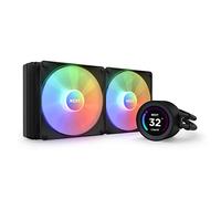 NZXT Kraken Elite 280 RGB - RL-KR28E-B1-280mm AIO CPU Liquid Cooler - Customizable 2.36" Wide-Angle LCD Display for GIFs, Images, Performance Metrics - 2 x F140 RGB Core Fans - Black
