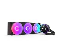 NZXT Kraken Elite 360 RGB - Dissipatore CPU AIO 360mm, LCD - Nero | AIO 360mm con LCD da 2.36 pollici e ventola F360 RGB Core. Raffreddamento flagship con RGB sincronizzato via CAM.