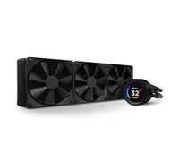 NZXT Kraken Elite 360 - RL-KN36E-B1-360mm AIO CPU Liquid Cooler - Customizable 2.36" Wide-Angle LCD Display for GIFs, Images, Performance Metrics and More - 3 x F120P Fans - Black