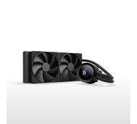 NZXT Kraken Plus 240 - Dissipatore a liquido AIO per CPU - Radiatore da 240mm - 2 ventole F120P - LCD quadrato personalizzabile da 1,54" - AMD® AM5, AM4 - Intel® LGA 1851/1700, 1200/115X - Nero