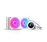 NZXT Kraken Plus 240 RGB - Dissipatore a liquido AIO per CPU - Radiatore da 240mm - Ventola singola F240 RGB Core - LCD quadrato da 1,54" - AMD® AM5, AM4 - Intel® LGA 1851/1700, 1200/115X - Bianco
