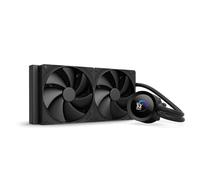 NZXT Kraken Plus 280 - Dissipatore a liquido AIO per CPU - Radiatore da 280mm - 2 ventole F140P - LCD quadrato personalizzabile da 1,54" - AMD® AM5, AM4 - Intel® LGA 1851/1700, 1200/115X - Nero