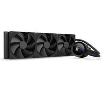 NZXT Kraken Plus 360 - Dissipatore a liquido AIO per CPU - Radiatore da 360mm - 3 ventole F120P - LCD quadrato personalizzabile da 1,54" - AMD® AM5, AM4 - Intel® LGA 1851/1700, 1200/115X - Nero