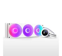 NZXT Kraken Plus 360 RGB - Raffreddamento liquido AIO CPU - Radiatore 360mm - Ventola F360 RGB - LCD quadrato 1,54" personalizzabile - AMD® AM5, AM4 - Intel® LGA 1851/1700, 1200/115X - Blanco