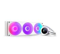 NZXT Kraken Plus 360 RGB - Raffreddamento liquido AIO CPU - Radiatore 360mm - Ventola F360 RGB - LCD quadrato 1,54" personalizzabile - AMD® AM5, AM4 - Intel® LGA 1851/1700, 1200/115X - Blanco