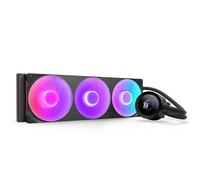 NZXT Kraken Plus 360 RGB - Raffreddamento liquido AIO CPU - Radiatore 360mm - Ventola F360 RGB - LCD quadrato 1,54" personalizzabile - AMD® AM5, AM4 - Intel® LGA 1851/1700, 1200/115X - Nero