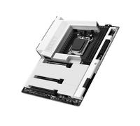 NZXT N7 B850 - Placa base gaming AMD B850 AM5 ATX para Ryzen 9000/8000/7000-16+2+1, DDR5, 3x M.2, PCIe 5.0, Wi-Fi 6E, 2.5GbE, USB 4 - M.2 NVME con cierre rápido - Cubierta completa - Blanco