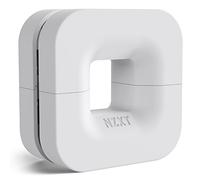 Nzxt Puck - Gestione Cavi e Montaggio Cuffie - Dimensioni Compatte - Costruzione in Silicone - Magnete Potente per il Montaggio su Computer - Bianco