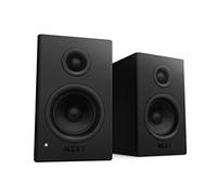 NZXT Relay - Altoparlanti per PC da gioco, design a scaffale, 80 Watt, alta gamma dinamica, tweeter a cupola in seta, woofer in fibra di vetro, struttura in MDF, colore nero