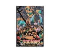 nzzmy Poster su tela con i Goonies, decorazione artistica vintage, per camera da letto, 30 x 45 cm, senza cornice