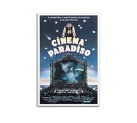 nzzmy Poster su tela con immagine del cinema Paradiso, decorazione artistica vintage, per camera da letto, 50 x 75 cm, senza cornice