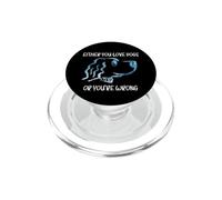 O ami il cane o sei sbagliato animale divertente PopSockets PopGrip per MagSafe