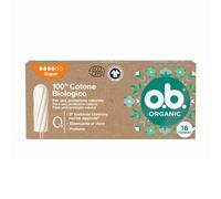 O.B. Organic Super Assorbenti Interni per Flusso Intenso, 16 Pezzi
