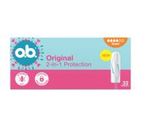 O.B. Original Super tamponi, 32 pezzi.