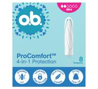 O.B. ProComfort Mini tamponi, 8 pezzi.