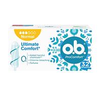 o.b. ProComfort Normal Assorbenti Interni per Mestruazioni, 32 pezzi | Tamponi interni per flusso medio e intenso, Facili da applicare e rimuovere, Con trama assorbente, Comodi, Ipoallergenici