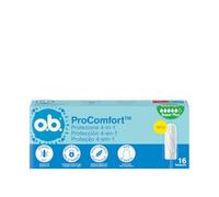 o.b. ProComfort Super Plus Assorbenti Interni 1 x 16 Tamponi | Tamponi interni per flusso molto intenso, Protezione 4-in-1 dalle perdite, Senza profumo, Ginecologicamente testati