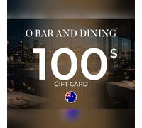 O Bar and Dining Gift Card 100 AUD Key - AUSTRALIA