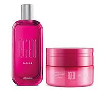 O Bolticário Egeo Dolce Set Regalo con 2 Prodotti | Egeo Dolce Eau de Toilette EDT 90ml e Meringa Mousse Corpo Idratante 250g