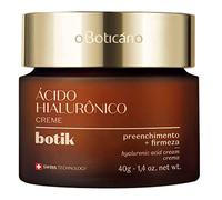 O Boticário Botik Crema Viso con Acido Ialuronico | Imbottitura Rughe, Aumenta la Solidità della Pelle e Pelle Liscia e Riposa, 40 g
