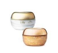 O Boticário Lily Set Regalo Cura della Pelle con 2 Prodotti | Crema Idratante Corpo Profumata Satinato 250g e Lily Glow Gel Crema Corpo Illuminante 250g
