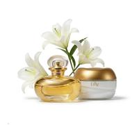 O Boticário Lily Set Regalo Profumo e Cura della Pelle con 2 Prodotti | Lily Crema Idratante Corpo Profumato Satinato 250 g e Lily Profumo Eau de Parfum EDP 75 ml