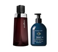 O Boticário Malbec Set Regalo Profumo e Cura della Pelle Uomo con 2 Prodotti | Malbec Profumo EDT 100 ml e lozione idratante per il corpo 200 ml