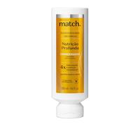 O Boticário Match Condizionatore Nutrizione Profonda, Capelli 4 Volte Più Morbido e Nutrizione Istantanea Vegan, 300 ml